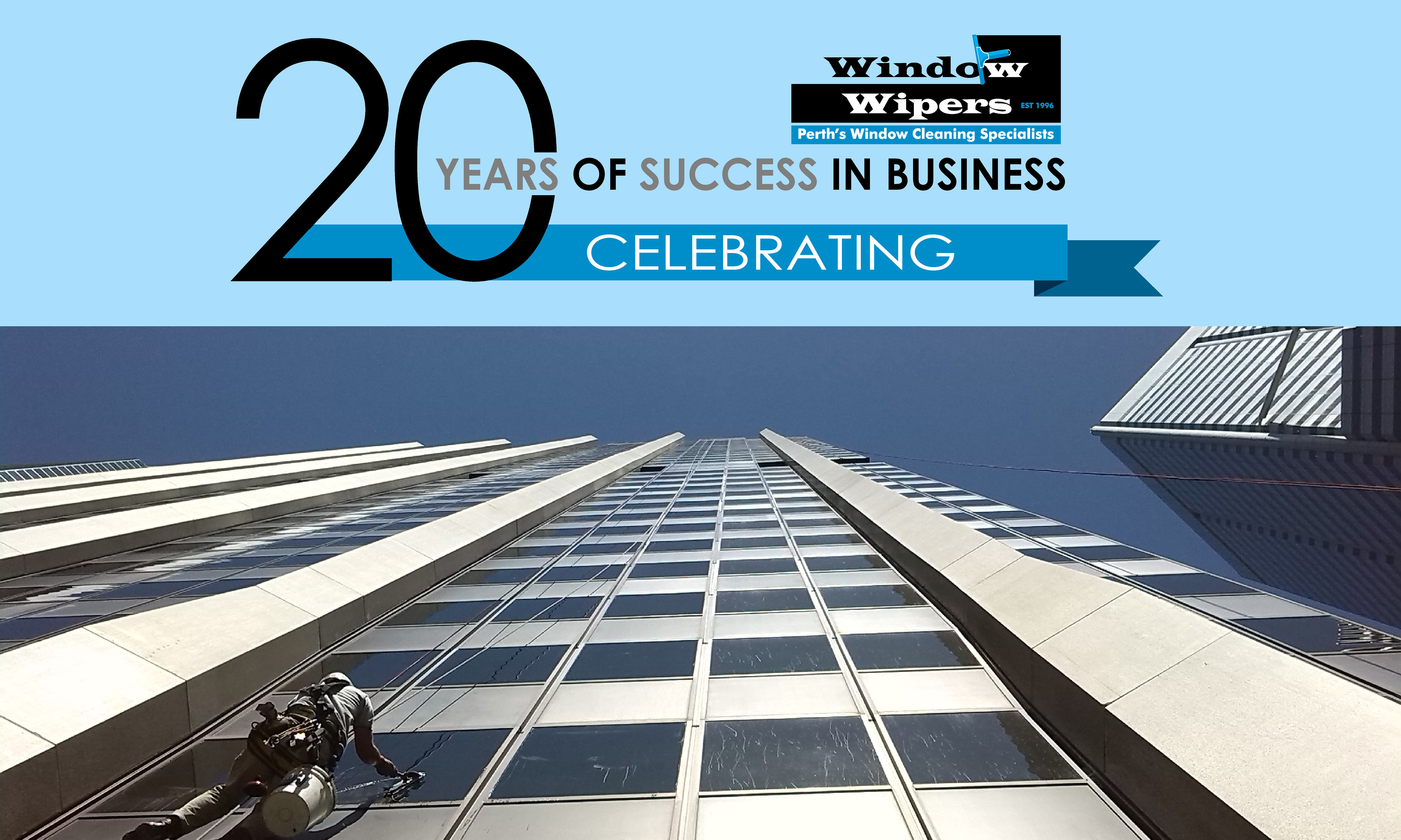 Window Wipers celebrates its 20th Year